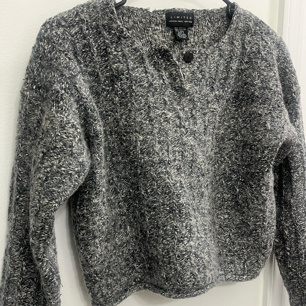 Wool chunky sweater